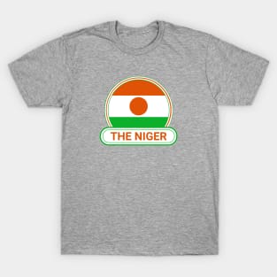 The Niger Country Badge - The Niger Flag T-Shirt